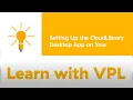 Setting up the cloudLibrary desktop app on your computer