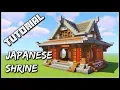 How To Build A Japanese Shrine Minecraft Tutorial
