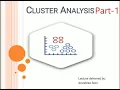 Clustering Part-1 - DATA ANALYTICS