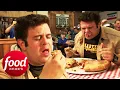 Holy Moly Can Adam Finish This 5 Lb Stromboli Man v Food