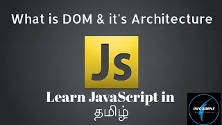 Javascript DOM tutorial in tamil What is DOM javascript tutorial for beginners Web development