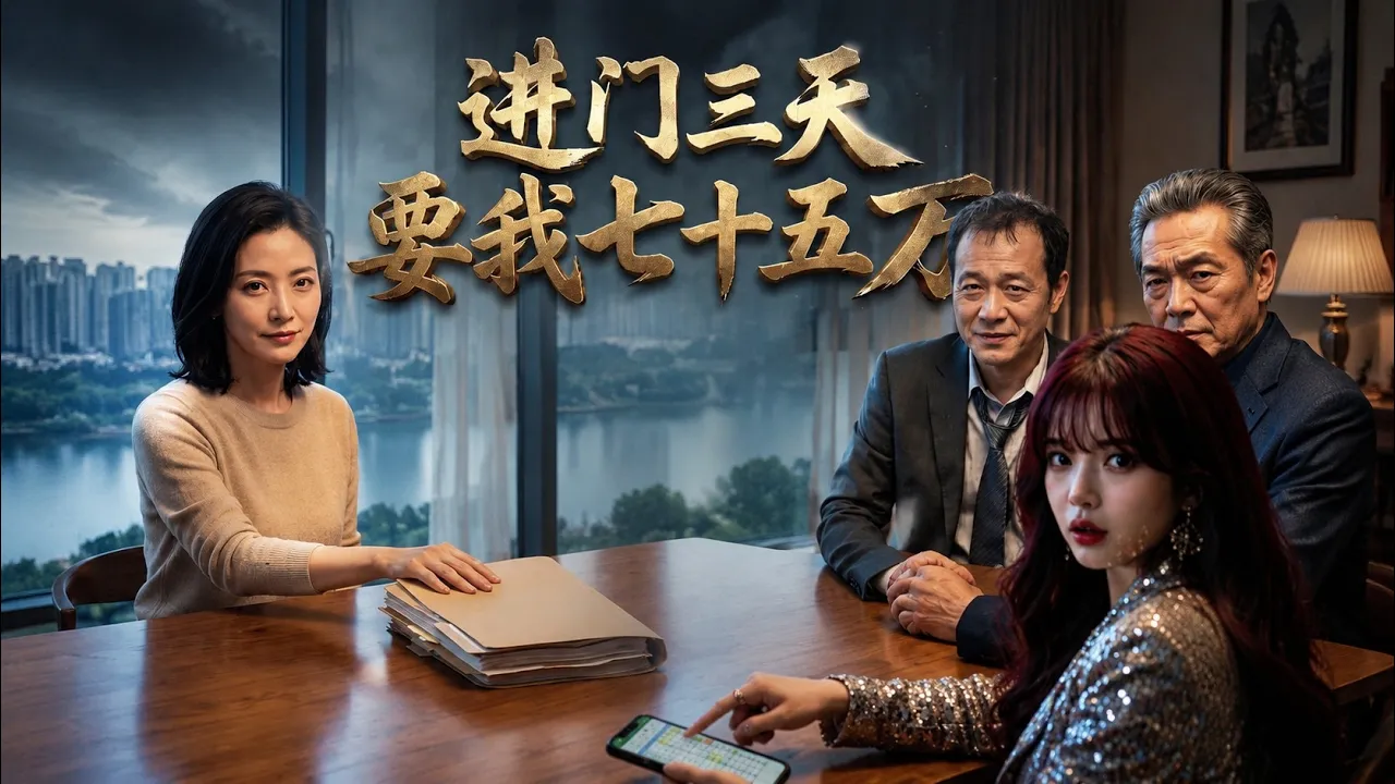 进门三天要我七十五万
