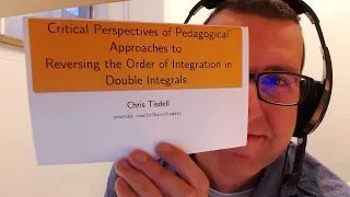 Alternatives to Reversing the Order of Integration Research for Undergraduates