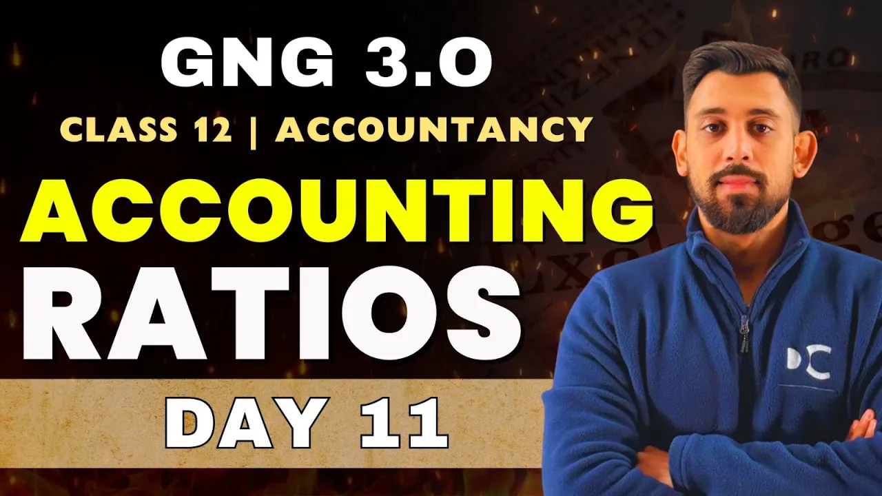 GnG Day 11 | Accounting Ratios - Profitability Ratios | Accountancy | Class 12