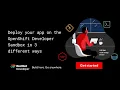 Deploy your app on the OpenShift Developer Sandbox in 3 different ways
