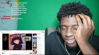 mc virgin anime thighs lyrics reaction burnt biscuit 