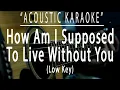Download Lagu How am i supposed to live without you - Michael Bolton (Acoustic karaoke)