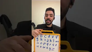 الطريقة الصحيحة لتعليم الأطفال الحروف الانجليزية 