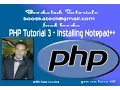 Tutorial 3 PHP Installing Notepad PHP For Beginners afsomali