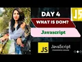 Document Object Model DOM Clear JavaScript JavaScript Tutorial Day 4 JavaScript