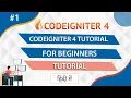Codeigniter 4 Tutorial For Beginners in Hindi Codeigniter 4 Tutorial For Beginners Step By Step