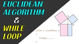 Java for Beginners 5 While Loop and Euclidean Algorithm