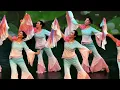 10 Fan Dance  “Jasmine Flowers from the Ends of | 扇⼦舞《天涯海⻆茉莉花》-枫韵联盟⾝韵班；编舞：Pamela