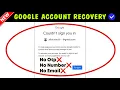 Download Lagu Gmail Account Recovery 2025 || How To Recover Gmail Account without Recovery Email and Phone Number 