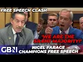 Download Lagu 'Truth will WIN!' | Nigel Farage gives FIERY comeback to US congressman on free speech in Britain