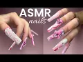 ASMR XL NAILS Satisfying 3D ORCHID nail art No talking