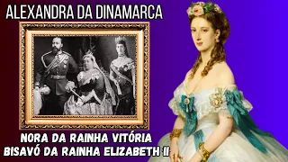Alexandra da Dinamarca. Rainha Consorte de Reino Unido. #historia #biografia