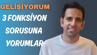 3 Fonksiyon Sorusuna Yorumlar