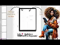 Digital Planning BONUS PLANNER TEMPLATE Elevate Your Productivity with a new Daily Layout