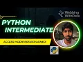 Access Modifiers in Python Public Protected Private Name Mangling Explained