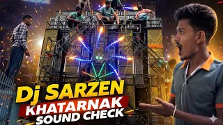 dj sarzen dangerous sound check hindu nav varsh korba 2026 cg15live2