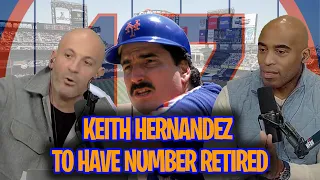 Keith Hernandez To Have Jersey Number Retired By Mets | Tiki \u0026 Tierney