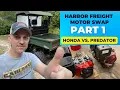Predator Max Performance 459cc harbor freight motor swap - American Landmaster 4x4