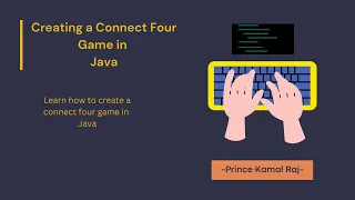 Build and Play Connect Four Game in Java Full Tutorial