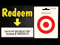 How to Redeem a Target Gift Card on Website and Use It To Buy Something