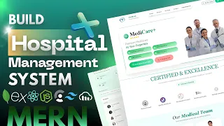 Build a Hospital Management System using ReactJs MERN Stack Project Full-Stack Project 2026
