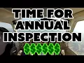 Taking the Debonair for Annual Inspection