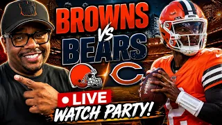 BROWNS vs BEARS LIVE WATCH PARTY Shedeur Sanders Instant Reaction