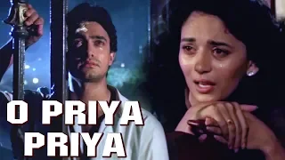 o priya priya hd dil movie song aamir khan madhuri dixit popular hindi song