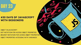 Object in javascript 30 days of javascript malayalam Hackphiles