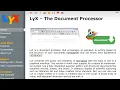 LyX Tutorial for Beginners Learn How to download and Use LyX for Document Creation
