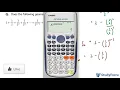 How to test for convergence using the partial sum test with infinite series