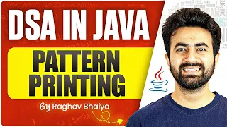 DSA In Java Pattern Printing Java in One Shot Pattern Printing in Java Java Course