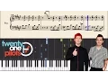 twenty one pilots: Fake You Out - Piano Tutorial + Sheets