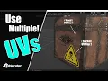 How to Add Multiple UV Maps To Object In Blender
