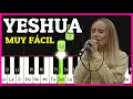 YESHUA Quiero Conocer a Jesus PIANO TUTORIAL FACIL Melodia de ALABANZA NOTAS