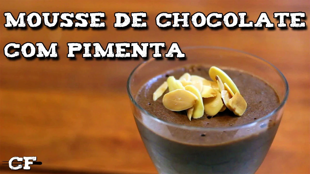 MOUSSE DE CHOCOLATE COM PIMENTA @COOKFORK