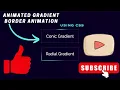 Animated Gradient Border Effect in HTML CSS JavaScript