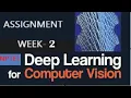 Deep Learning for Computer Vision Assignment Week-2 Solution NPTEL