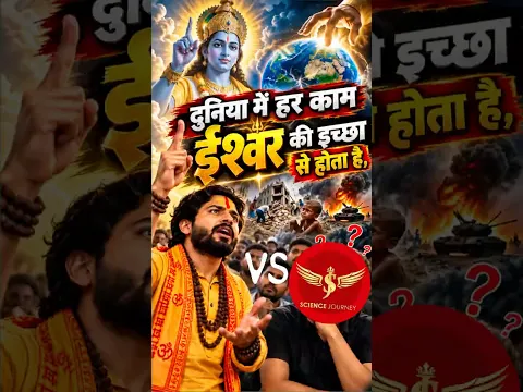 Does God Exist par debate karne aya RSS Tunni | Science Journey Shorts