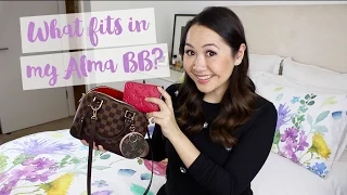 What Fits Inside the Louis Vuitton Alma BB Full Review