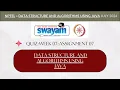 Week 7 Assignment 7 answers of NPTEL Data Structure and Algorithms using Java course July 2024