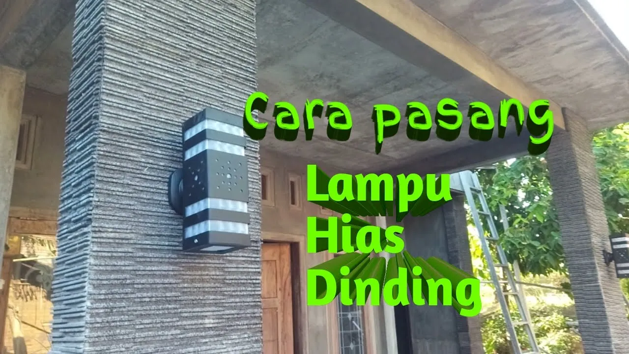 LAMPU DINDING OUTDOOR DOKAR KLASIK MINIMALIS CARA PASANG + REVIEW (MURAH, BERKUALITAS)