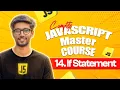 If else statement tutorial in Javascript Javascript Master Course in