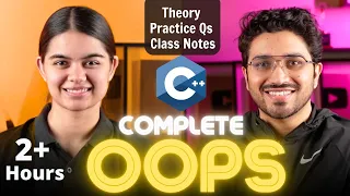 OOPs Tutorial in One Shot Object Oriented Programming in C Language for Placement Interviews