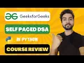 GeeksForGeeks DSA Self Paced in Python Review